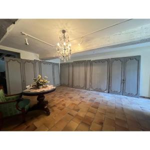 Norman Woodwork In Painted Fir, 18th Century