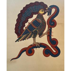 Old Book "the Apocalypse Of St Sever, 1942 Edition" 