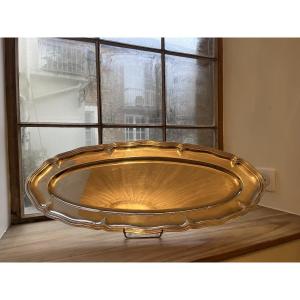 Silver-plated Fish Platter From Christofle