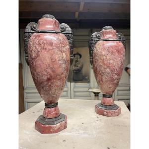 Pair Of Art Deco Cassolettes