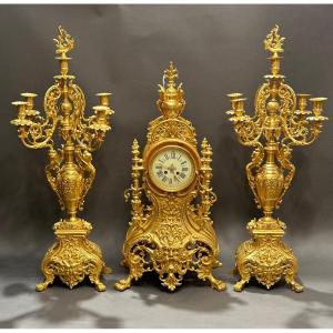 Bronze Fireplace Trim