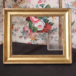 Small 19th Century Golden Wood Frame