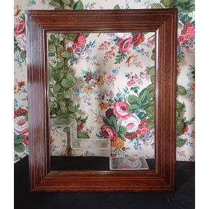 Louis Philippe Baguette Frame Rosewood Veneer 36.5 X 28.5 Cm