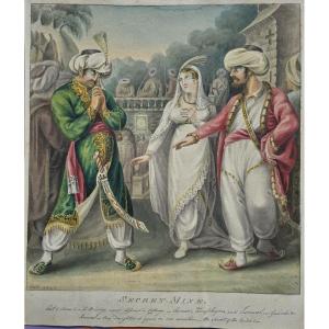 Zaphyra Secrete Mine 1812 English Illustration Drawing Covent Garden London