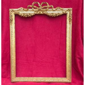 Louis XVI Style Ribbon Knot Frame Rebate: 56 X 45.5 Cm