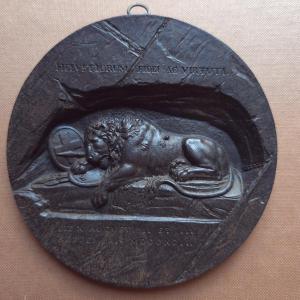 Medal For The Massacre Of The Swiss Guard At The Tuileries, Métal XIXe Or XXe