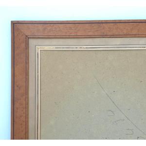 Stretched Maple Frame And Net Seen Everywhere: 38.7 X 44.7 Cm