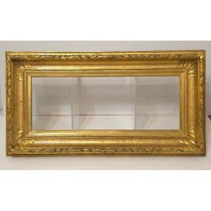 19th-century Canal Frame With Rebate: 47 X 18 Cm