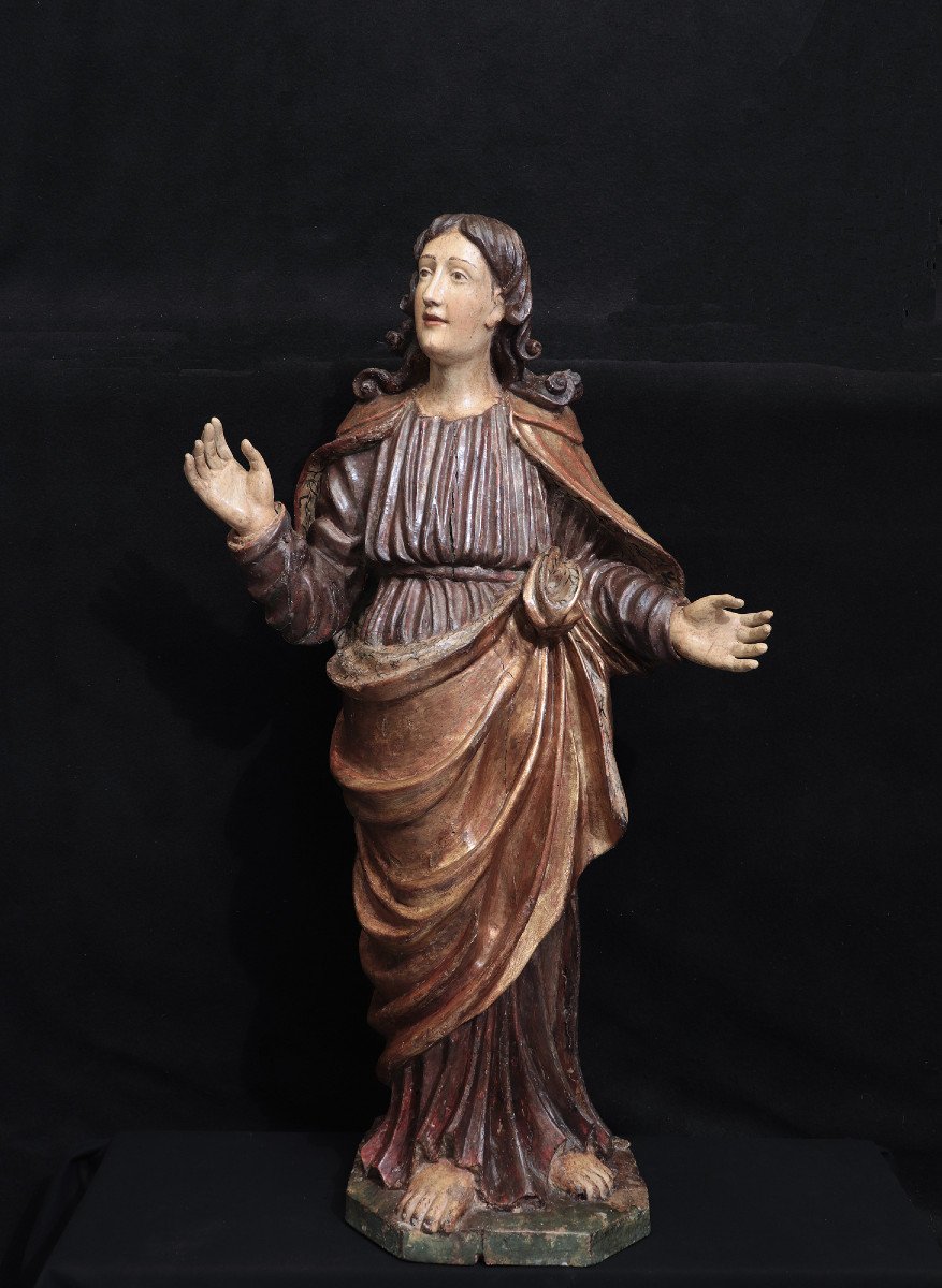 Scultura lignea : "San Giovanni", Sec. XVII