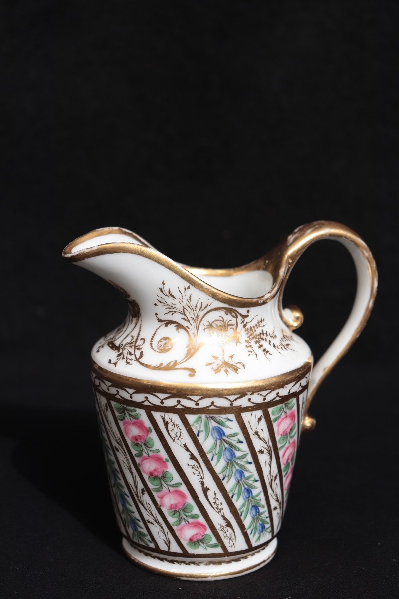 Servizio da caffè in porcellana, Parigi fine XVIII secolo-photo-4