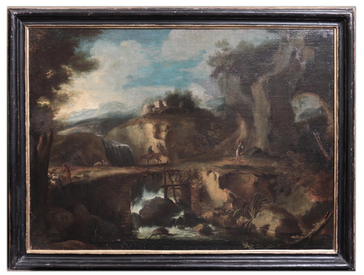  Pietro Montanini (Perugia 1626-1689) - Paesaggio