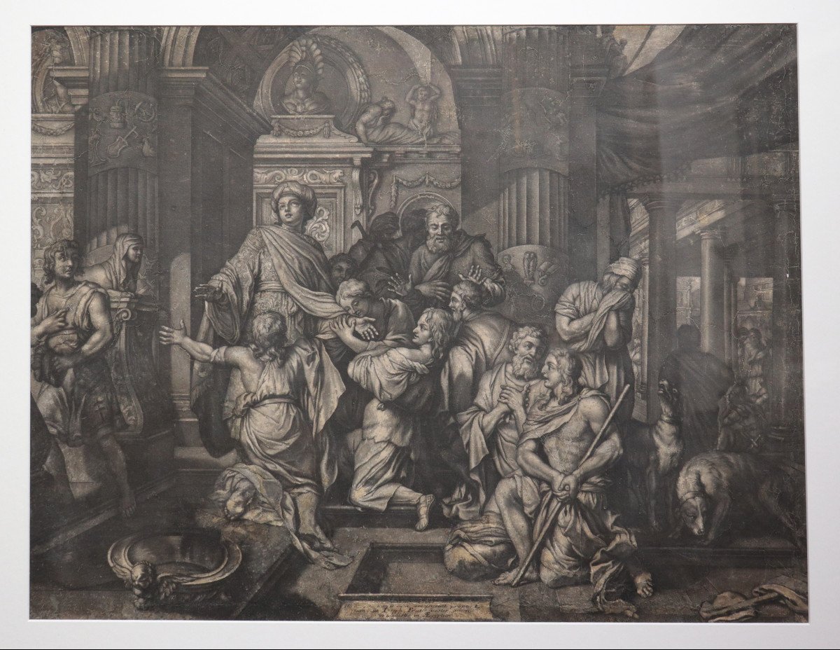 Stampa Antica: Georg Christoph Kilian (1709-1781) - Jacob de Wit-photo-2