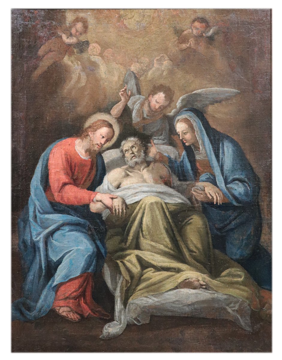 Dipinto: "La morte di San Giuseppe", '700-photo-2