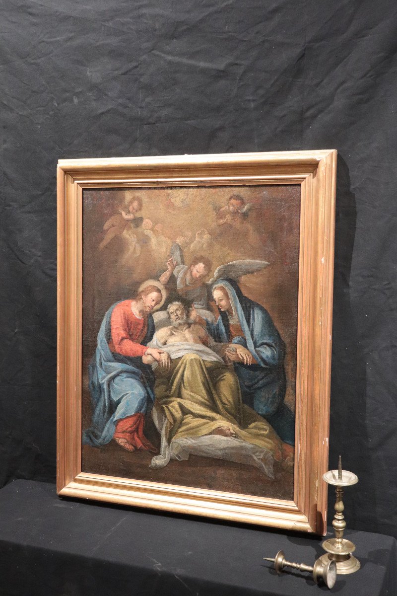 Dipinto: "La morte di San Giuseppe", '700-photo-4