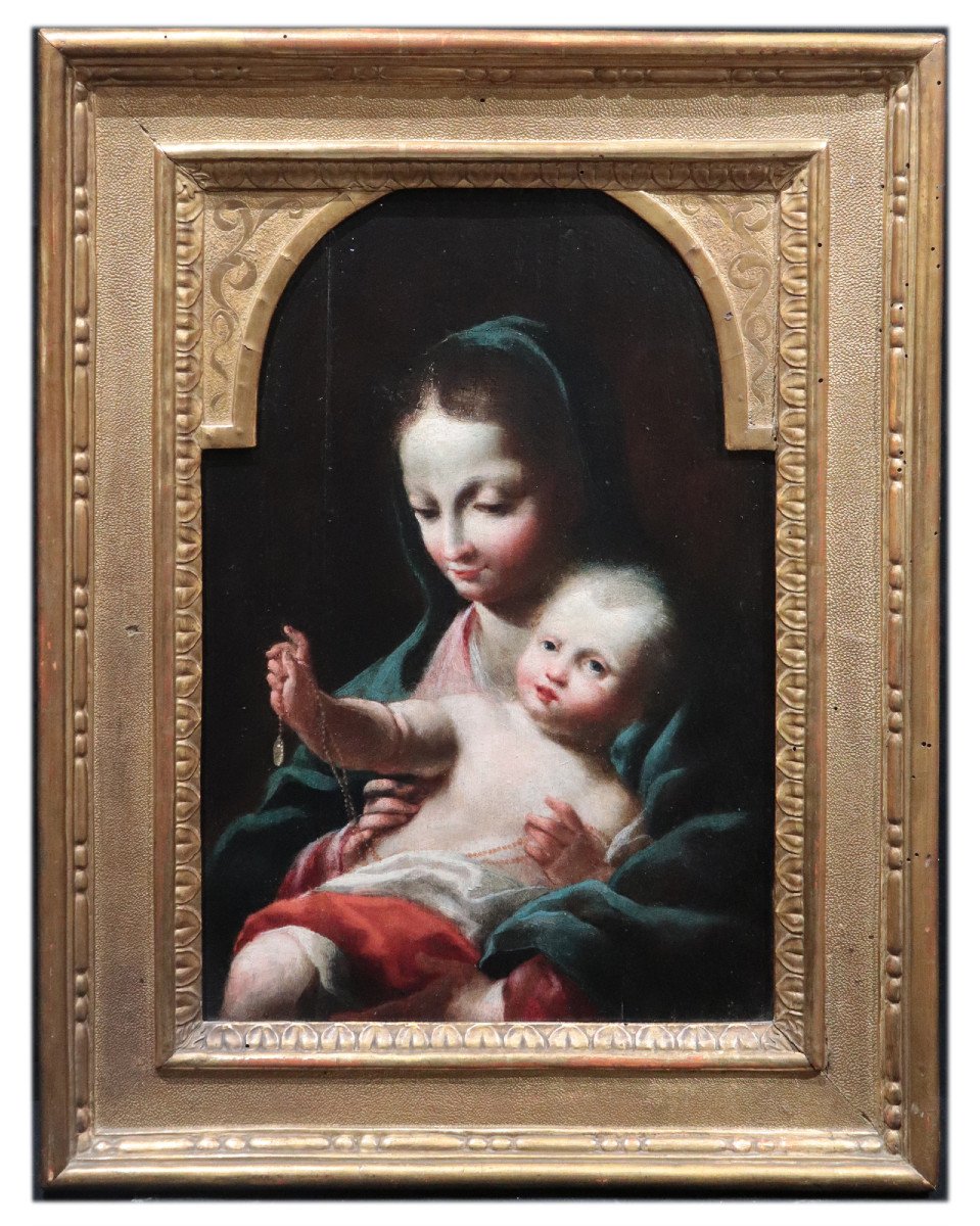 Scuola veneta, Madonna con bambino, fine '600-photo-2