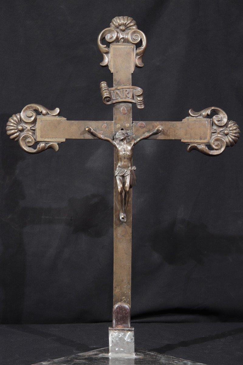 Crocifisso in bronzo, Toscana, '500-photo-2