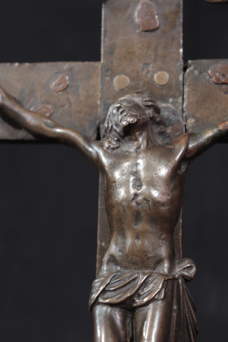 Crocifisso in bronzo, Toscana, '500-photo-2