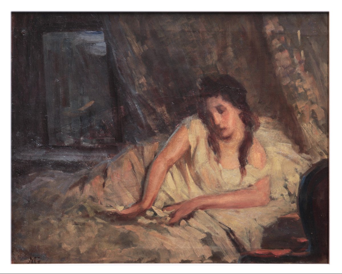 Michele Gordigiani (Firenze 1835 – 1909)- Nudo-photo-3