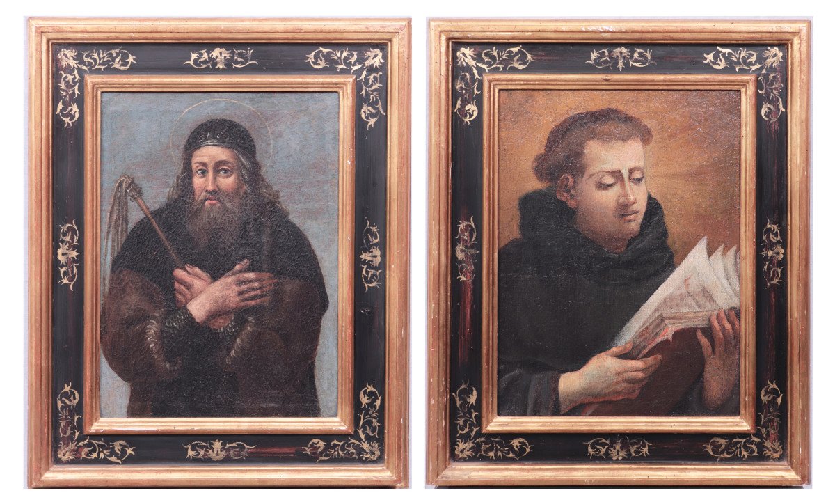 Coppia di dipinti Religiosi, Toscana, '600