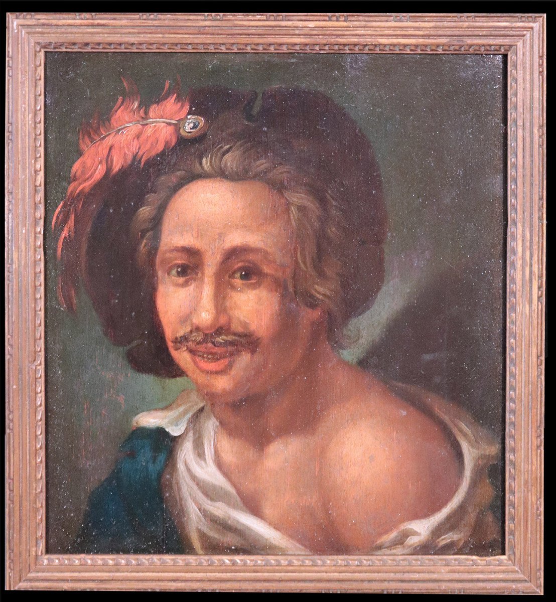 Dipinto fiammingo: "Ritratto", fine '800
