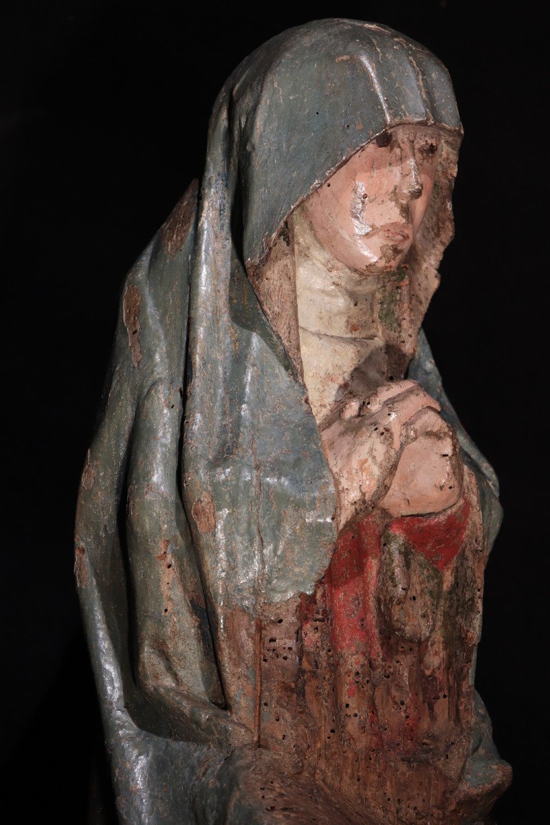 Scultura Lignea “Vesperbild”, Germania, Fine ‘400-photo-3