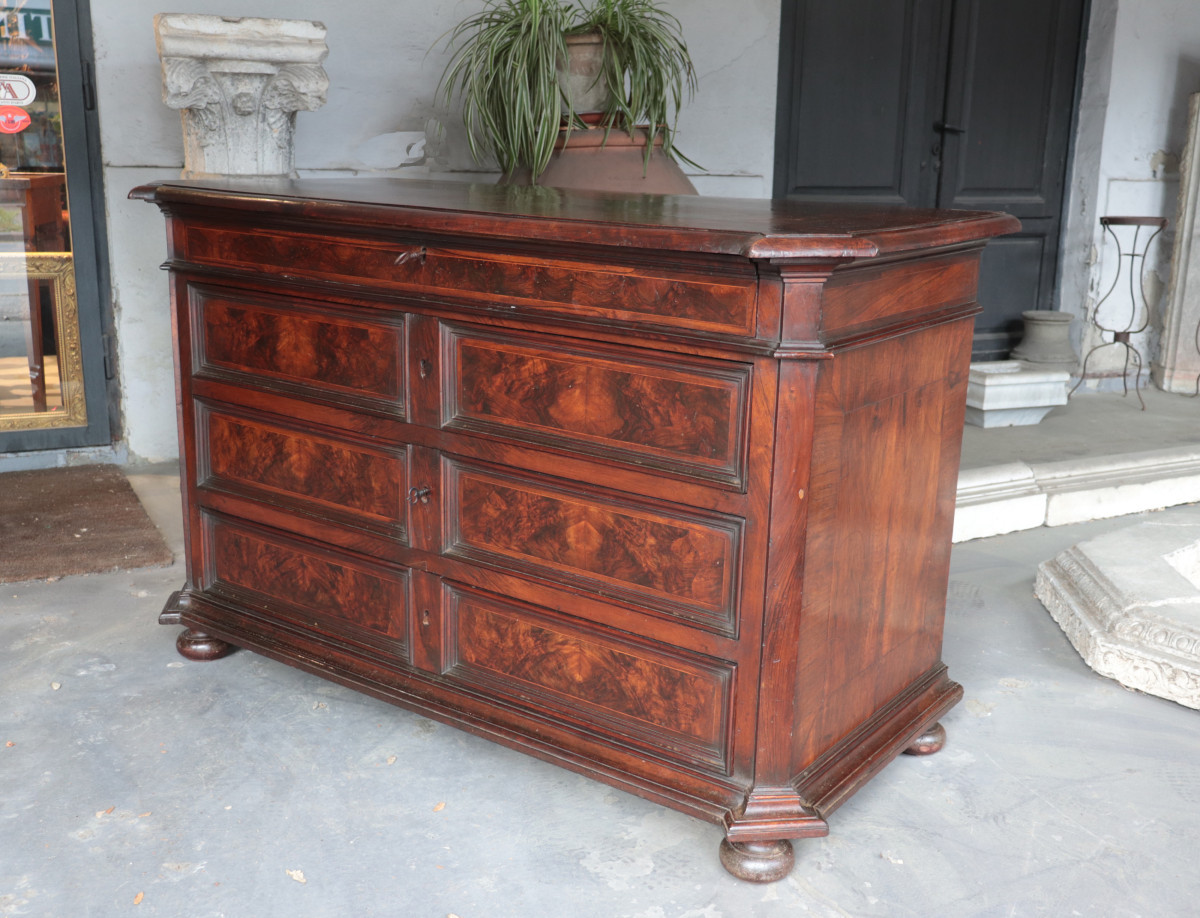 Cassettone con scrittoio Toscana, fine '600