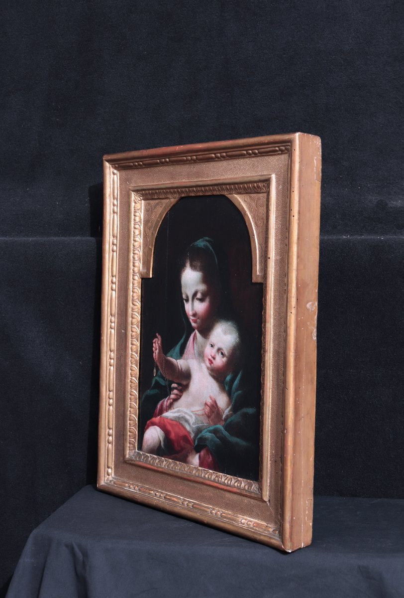Scuola veneta, Madonna con bambino, fine '600-photo-2