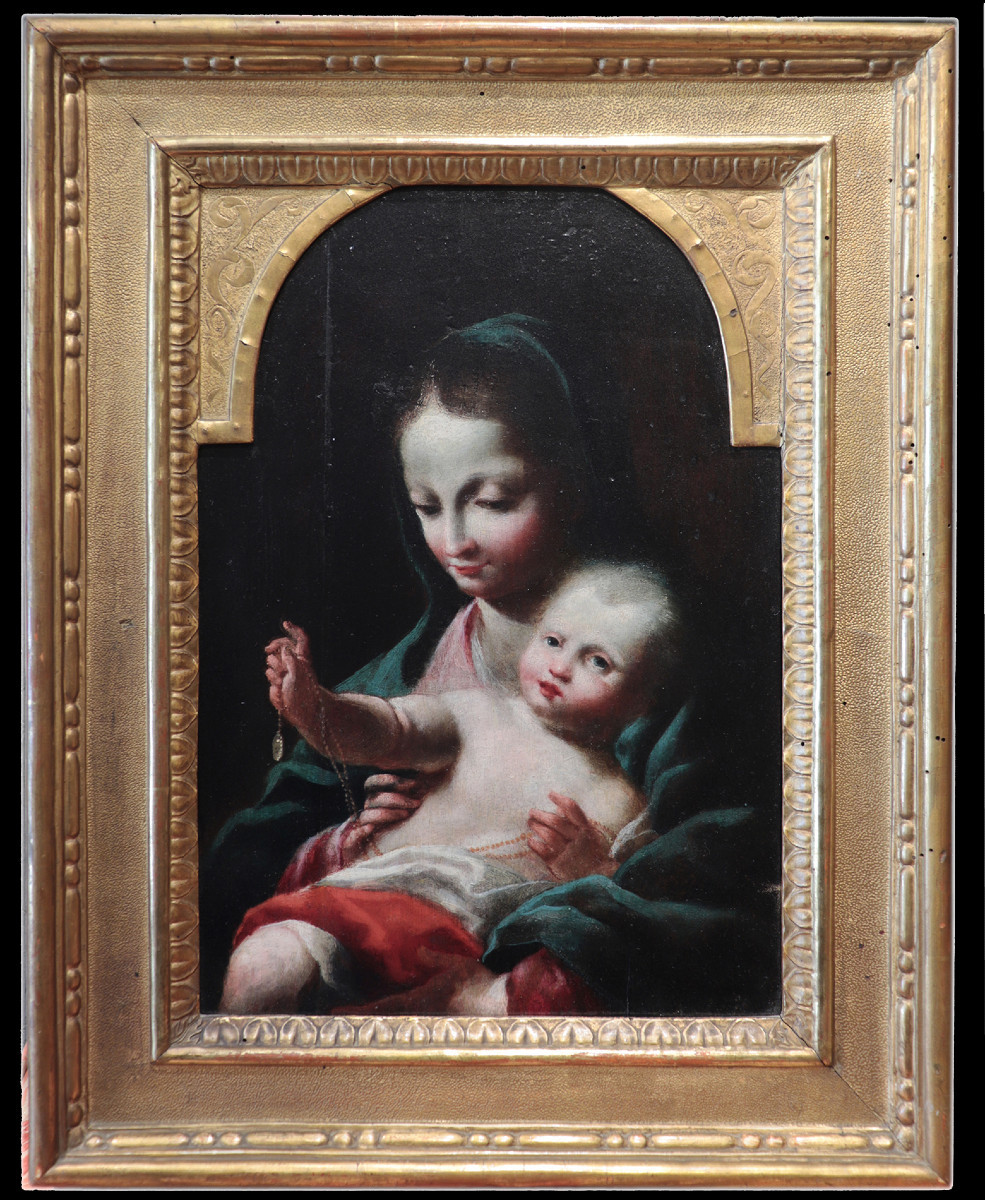 Scuola veneta, Madonna con bambino, fine '600