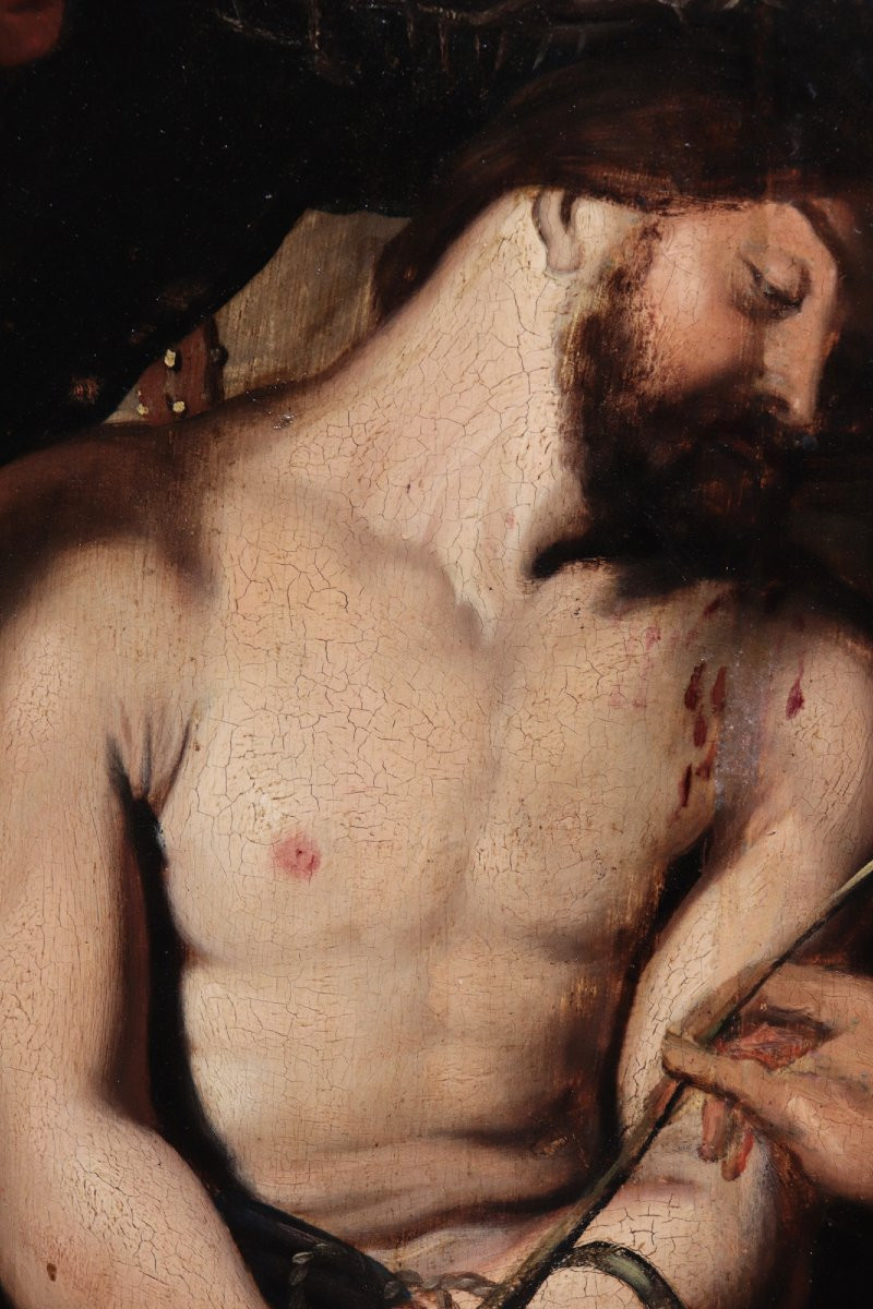 Pittore Fiammingo: “Cristo incoronato di spine” fine ‘600-photo-4