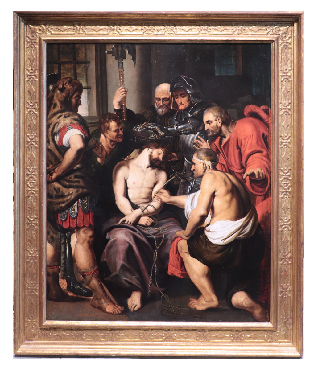 Pittore Fiammingo: “Cristo incoronato di spine” fine ‘600