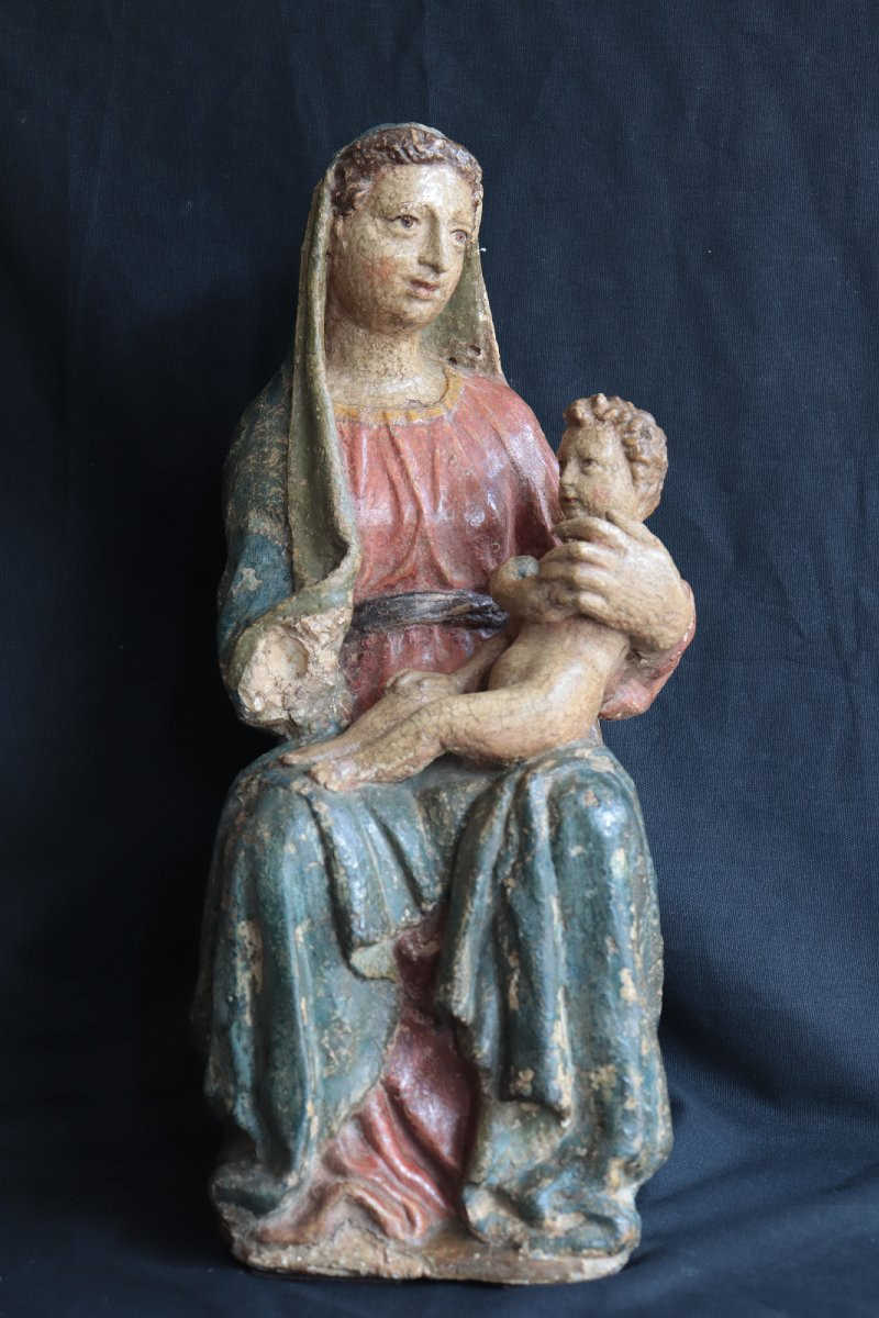 Scultura: Madonna con Bambino, Siena, '400-photo-2