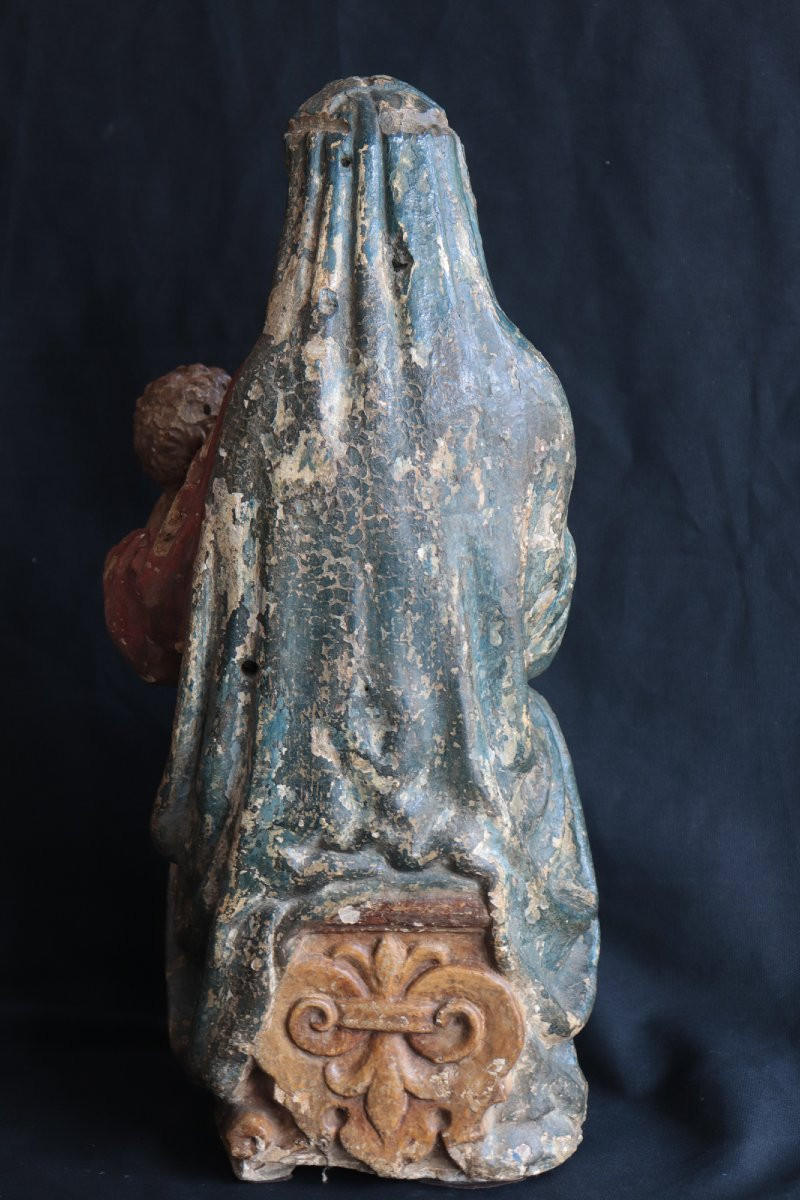 Scultura: Madonna con Bambino, Siena, '400-photo-4