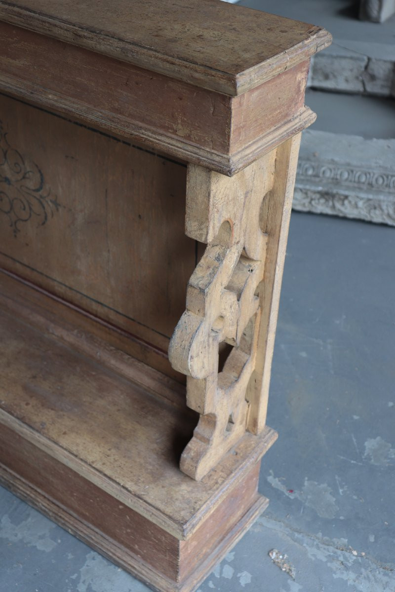 2 balaustre in legno laccato, Inizio 800-photo-2