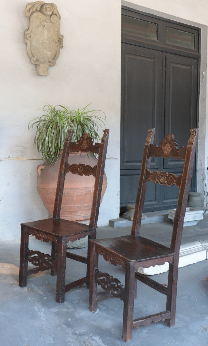 Coppia di sedie, Toscana, Sec. XVI