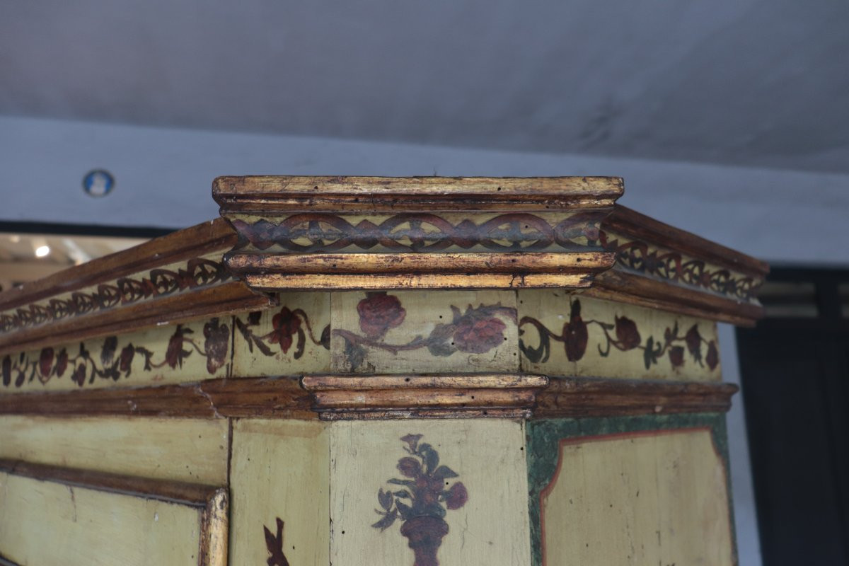 Armadio-stipo Laccato Arte Povera, Marche, '700-photo-2