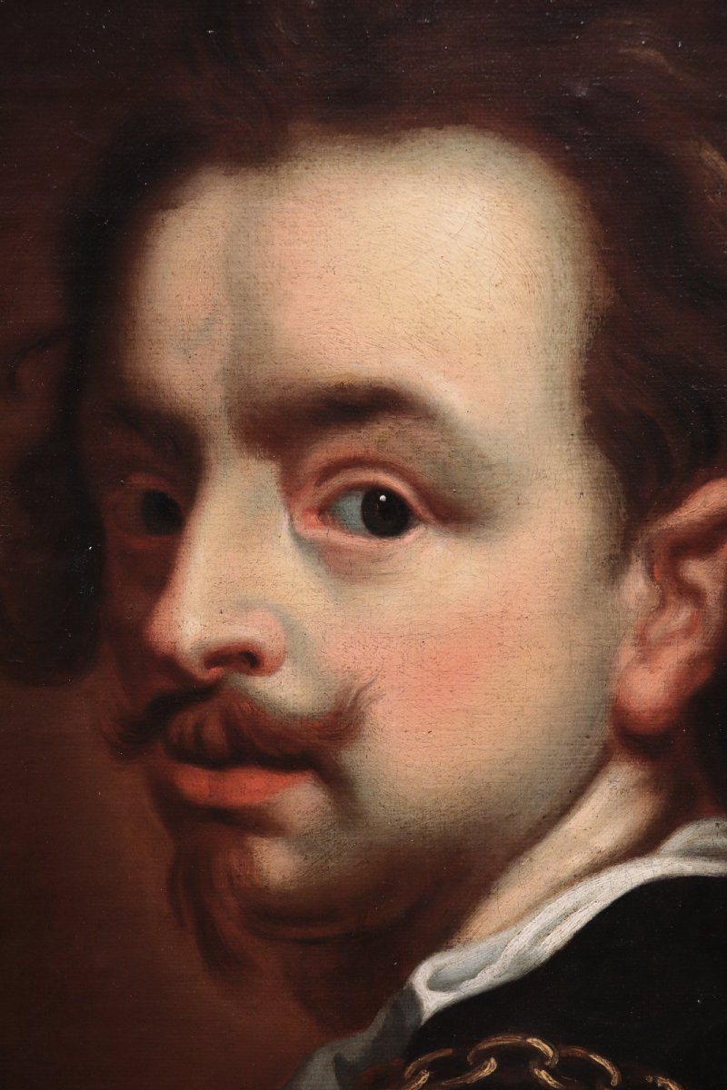 Dipinto antico: Ritratto, Scuola Fiamminga, '600-photo-1