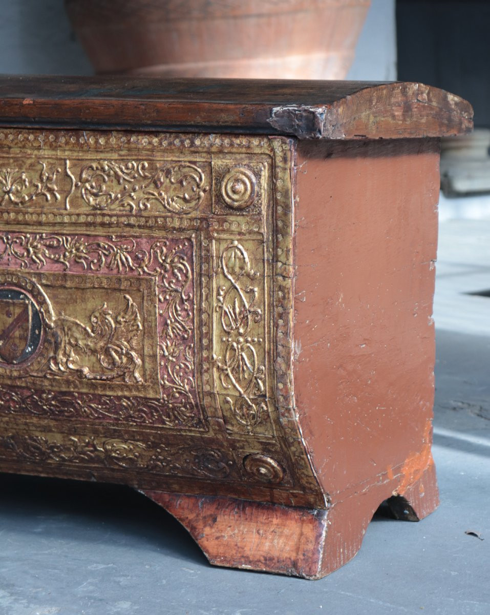 Cassone in Pastiglia, Toscana, '500-photo-1