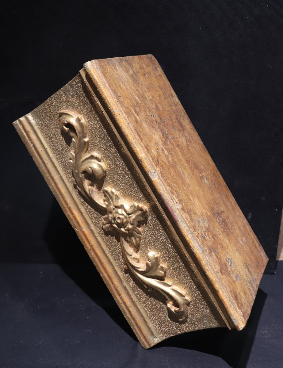 Mensola dorata e laccata, Toscana '700-photo-2