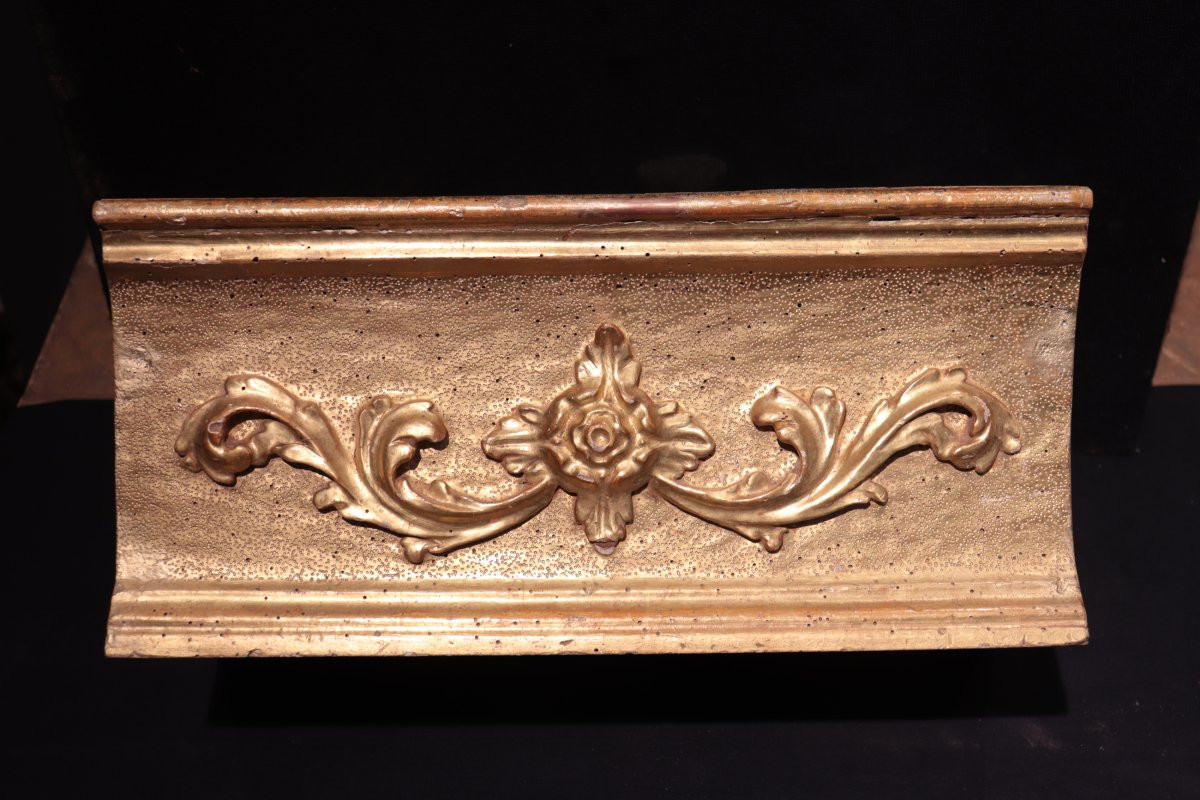 Mensola dorata e laccata, Toscana '700-photo-3