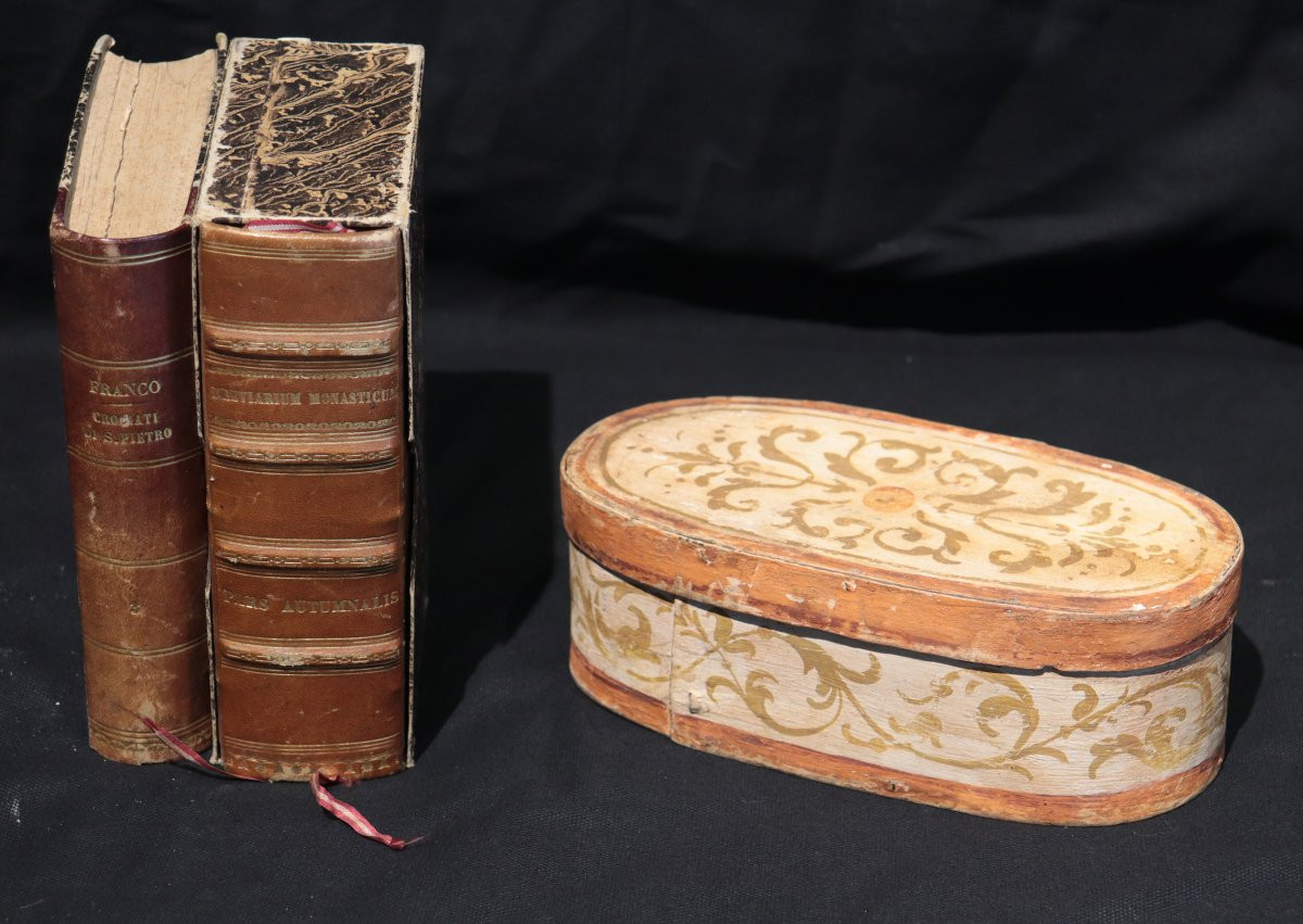 Cofanetto laccato con decori, Toscana, fine '600-photo-2