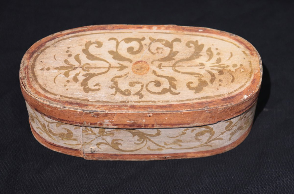 Cofanetto laccato con decori, Toscana, fine '600-photo-3