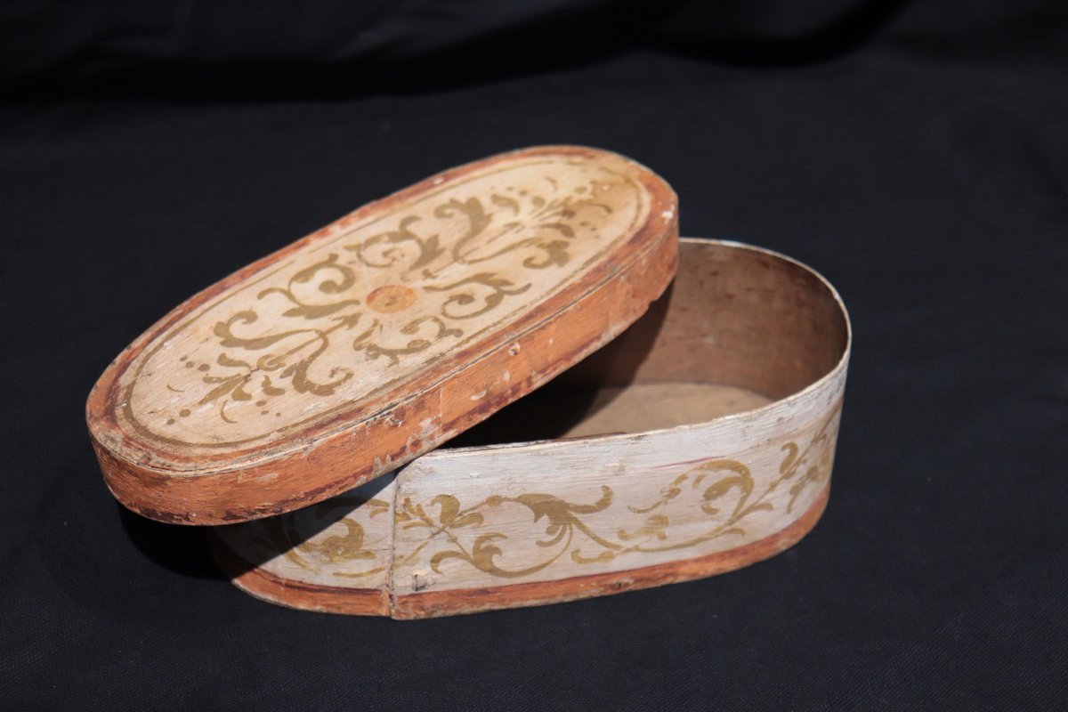 Cofanetto laccato con decori, Toscana, fine '600-photo-4