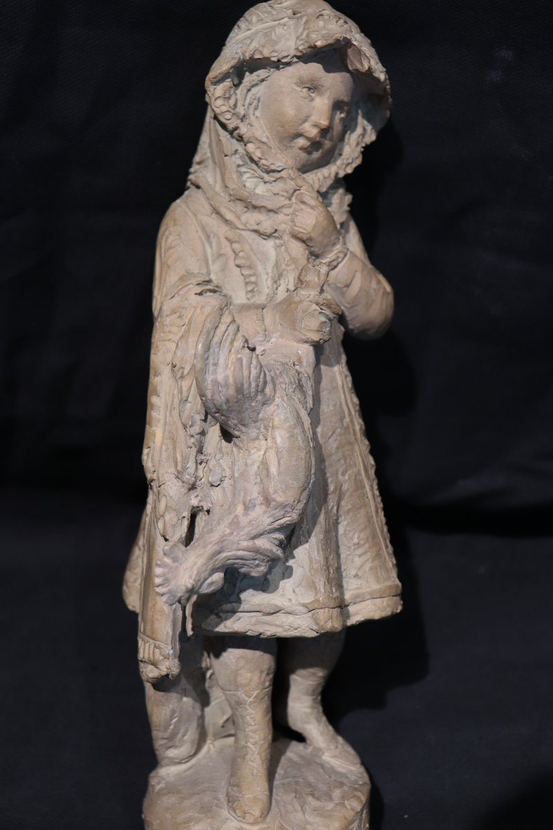 Andreini Ferdinando (Firenze 1843-1922)-Bambina-photo-3