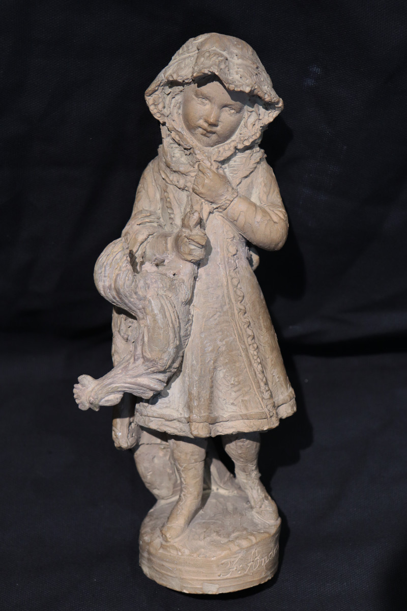 Andreini Ferdinando (Firenze 1843-1922)-Bambina