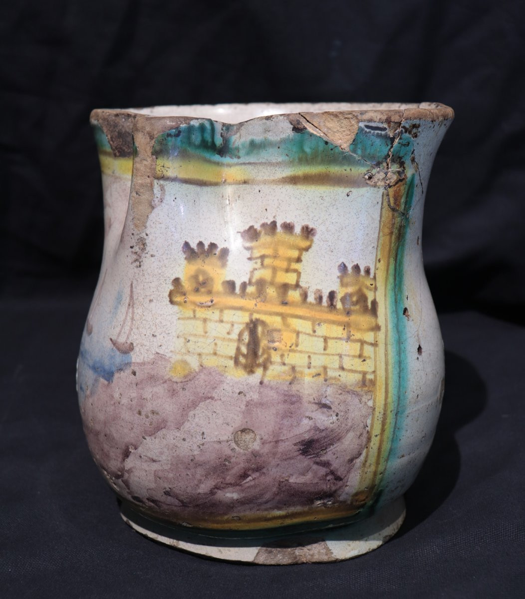 Brocca in Maiolica, '700-photo-2