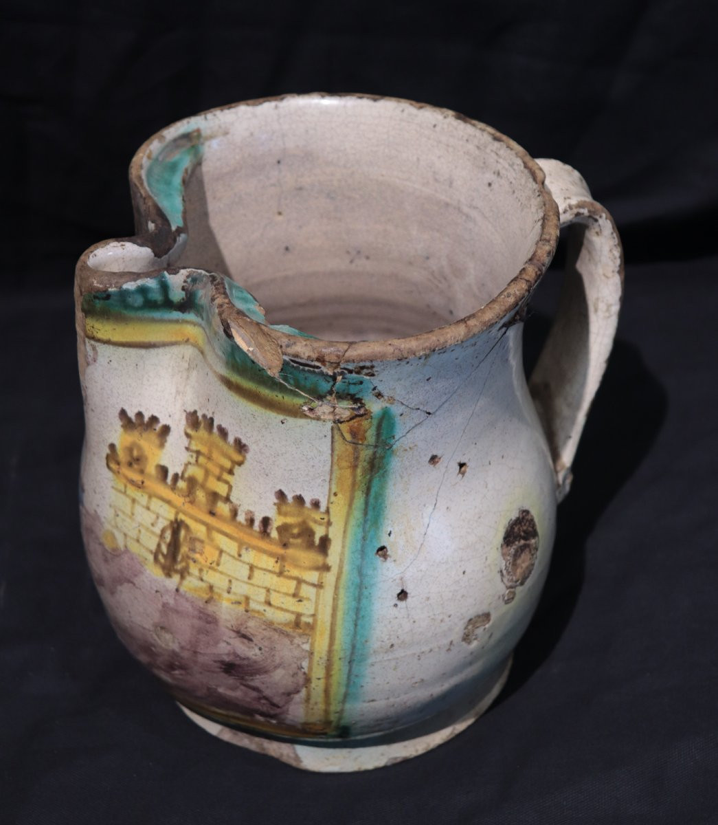 Brocca in Maiolica, '700-photo-4