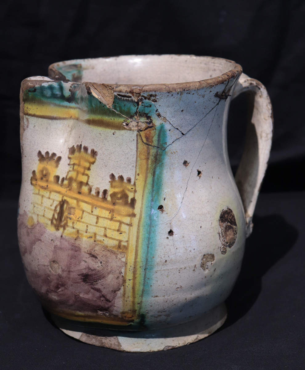 Brocca in Maiolica, '700