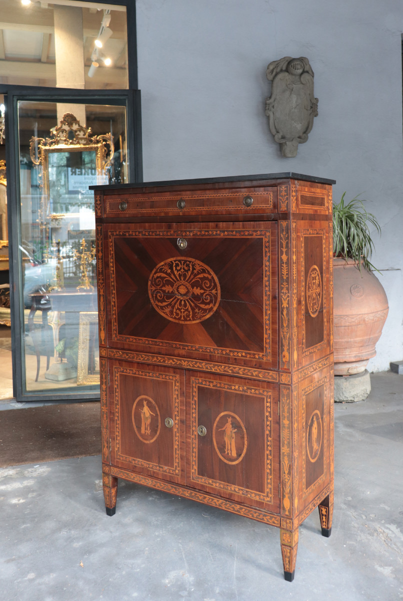 Secretaire Lastronato, Lombardia, fine '700