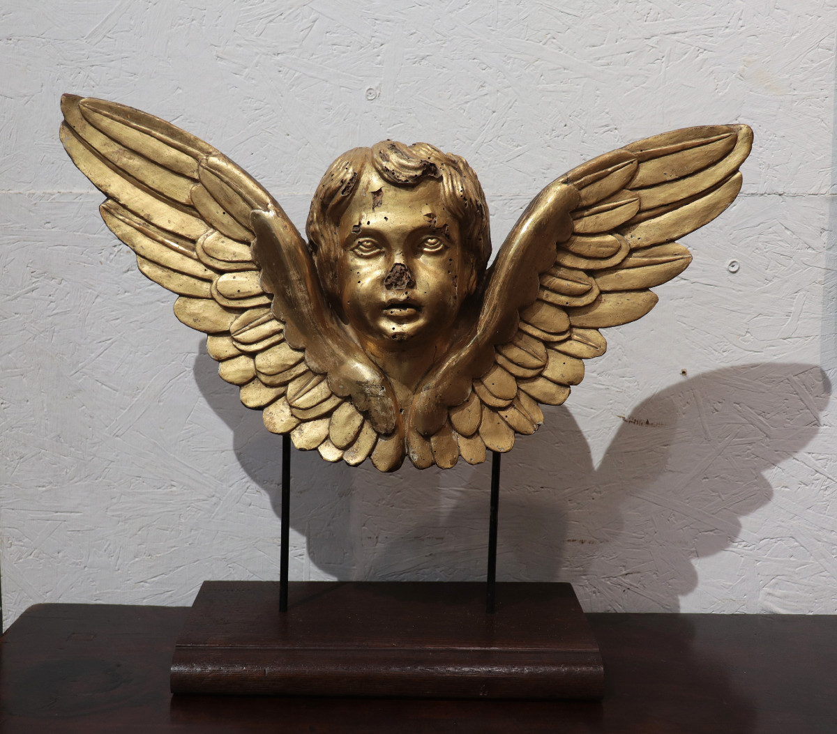 Scultura Angioletto Dorato, Toscana, '700
