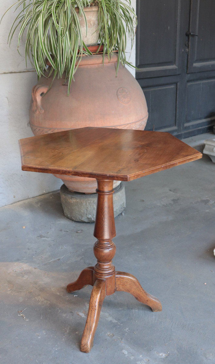 Tavolo esagonale, Toscana, '800